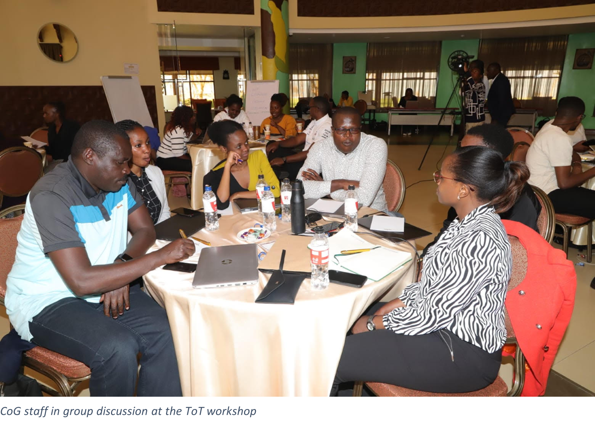 Training of Council of Governors staff on P2P learning in Naivasha (Kenya)