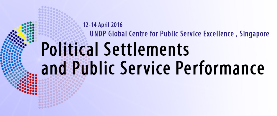 UNDP GCPSE Political Settlements Event Banner 